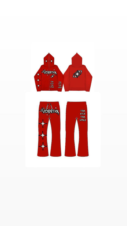 VOIDSTXR SWEATPANTS (RED)