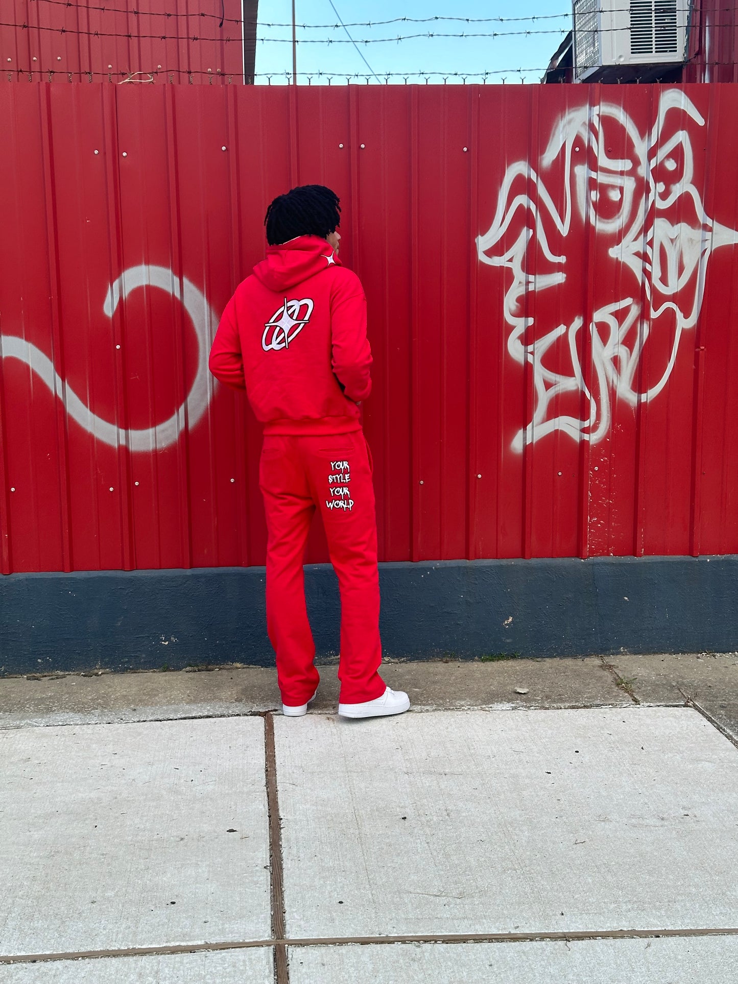 VOIDSTXR SWEATPANTS (RED)